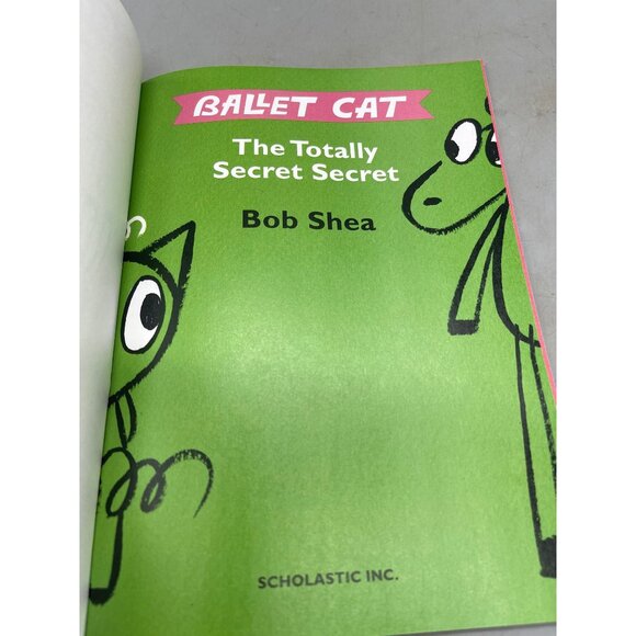 Ballet Cat The Totally Secret Secret scholastic children's book Paperback READ - Picture 3 of 3